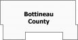 Bottineau County Map North Dakota