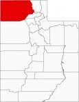Box Elder County Map Utah Locator