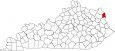 Boyd County Map Kentucky Locator