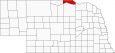 Boyd County Map Nebraska Locator