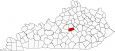 Boyle County Map Kentucky Locator