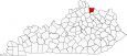 Bracken County Map Kentucky Locator