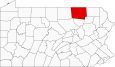 Bradford County Map Pennsylvania Locator