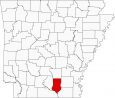 Bradley County Map Arkansas Locator