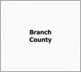 Branch County Map Michigan