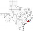 Brazoria County Map Texas Locator