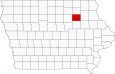Bremer County Map Iowa Locator