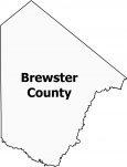 Brewster County Map Texas