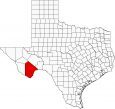 Brewster County Map Texas Locator