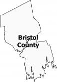 Bristol County Map Massachusetts