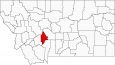 Broadwater County Map Montana Locator