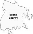 Bronx County Map New York