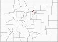 Broomfield County Map Colorado Locator