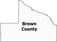 Brown County Map Minnesota