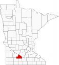Brown County Map Minnesota Locator