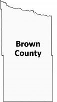 Brown County Map Nebraska