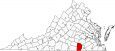 Brunswick County Map Virginia Locator