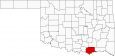 Bryan County Map Oklahoma Locator