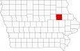 Buchanan County Map Iowa Locator