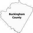 Buckingham County Map Virginia
