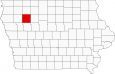 Buena Vista County Map Iowa Locator