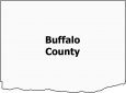Buffalo County Map Nebraska