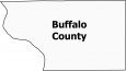 Buffalo County Map South Dakota