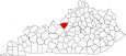 Bullitt County Map Kentucky Locator