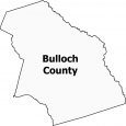 Bulloch County Map Georgia