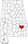 Bullock County Map Locator
