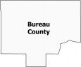 Bureau County Map Illinois Locator