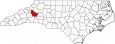 Burke County Map North Carolina Locator