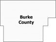 Burke County Map North Dakota