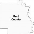 Burt County Map Nebraska