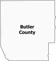Butler County Map Alabama