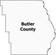 Butler County Map Missouri