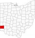 Butler County Map Ohio Locator