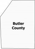 Butler County Map Pennsylvania