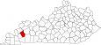 Caldwell County Map Kentucky Locator
