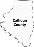 Calhoun County Map Arkansas