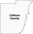 Calhoun County Map Florida