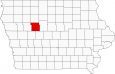 Calhoun County Map Iowa Locator