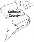 Calhoun County Map Texas