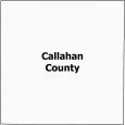 Callahan County Map Texas