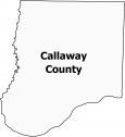 Callaway County Map Missouri