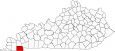 Calloway County Map Kentucky Locator