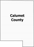 Calumet County Map Wisconsin