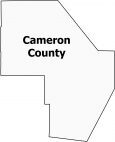 Cameron County Map Pennsylvania