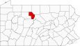 Cameron County Map Pennsylvania Locator