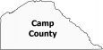 Camp County Map Texas
